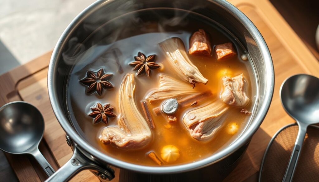 Pho Broth Preparation