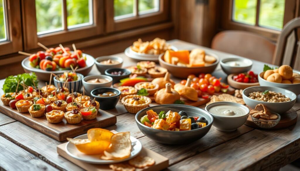finger foods and appetizers