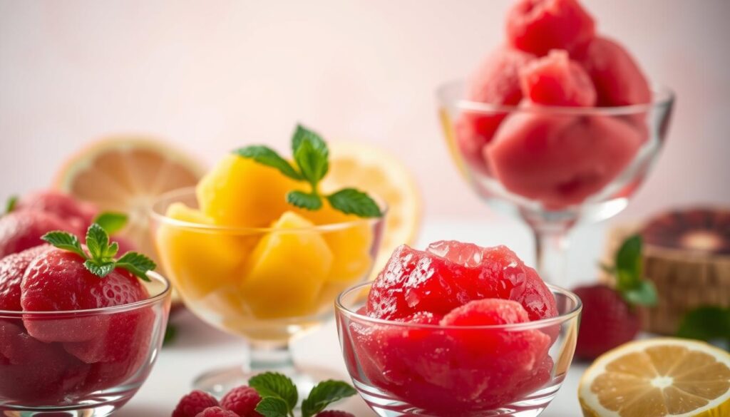fruit sorbet recipes