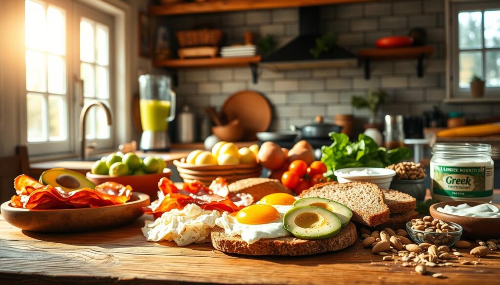 protein-packed low-carb breakfast recipes