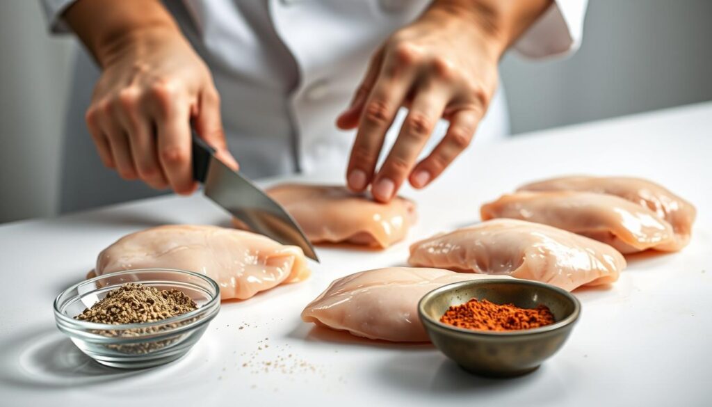 sous vide chicken preparation